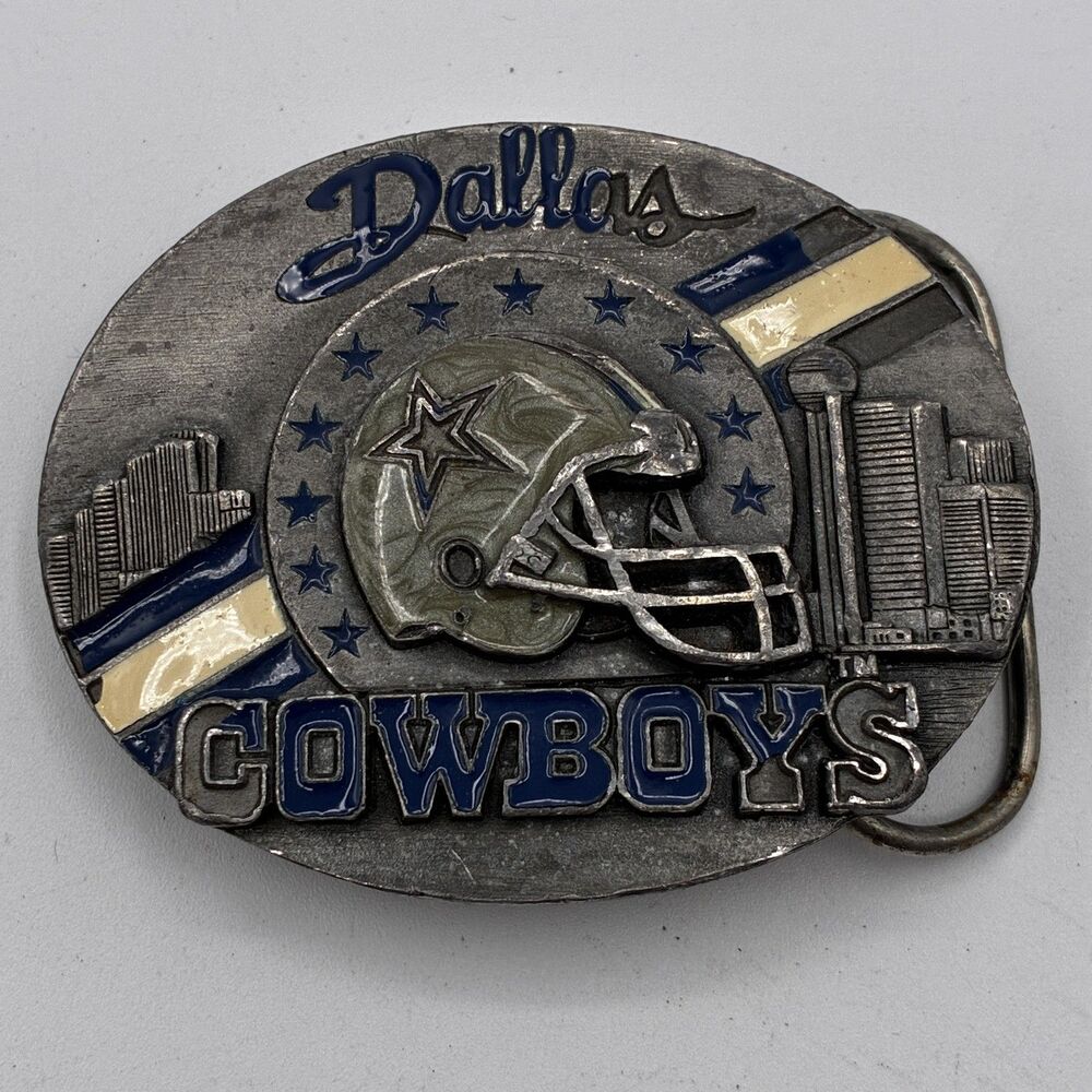 Vintage 1994 Dallas Cowboys NFL Limited Edition Siskiyou Belt Buckle #8532/10000